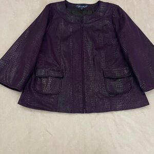 Elegant Purple Women's Jacket